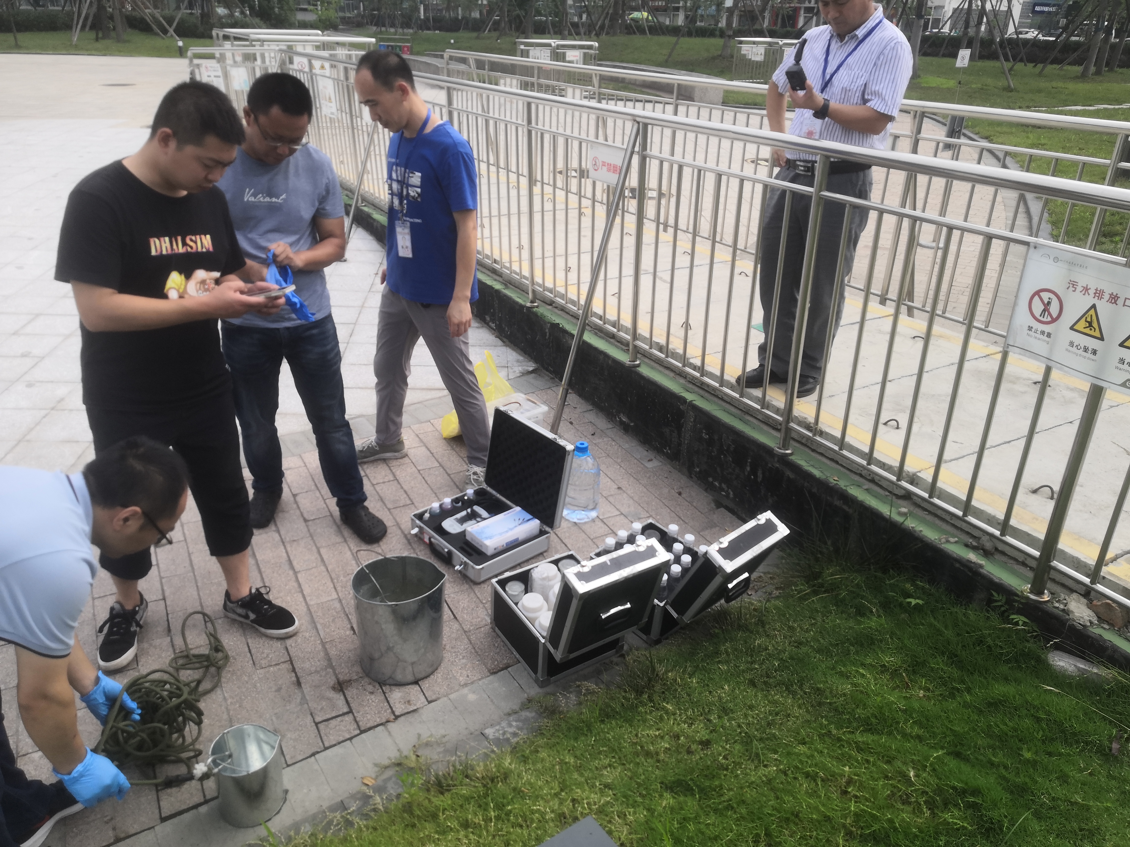 2021年8月6日，四川博水環(huán)保  在雙流空港醫(yī)院污水處理站，開展污水處理站應急演練